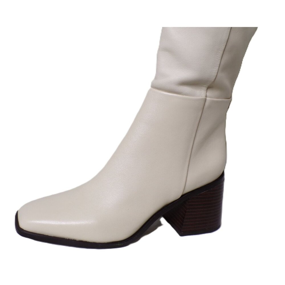 🆕SAM EDELMAN Wade Knee High Boot Ivory Off-White 8.5 - Picture 15 of 16